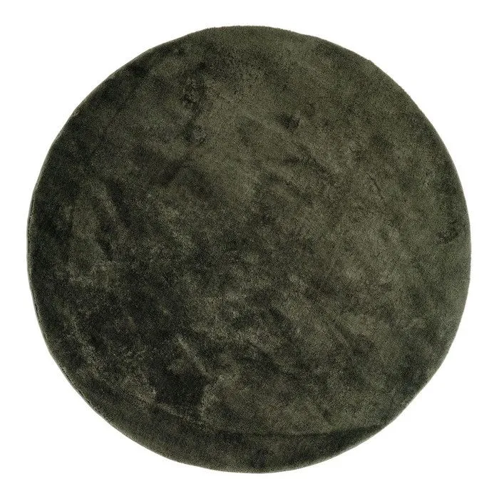 Tapis rond vert House Collection Hansen - Ø 160 cm - Doux au toucher - Pour intérieur-0