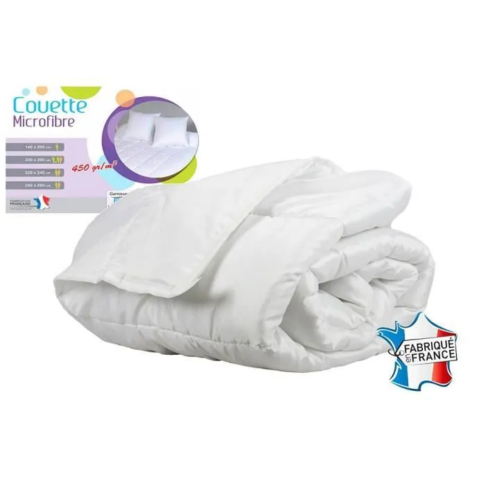 Couette - DECORATIE - 220x240 cm - Microfibre - 450 gr/m2 - Lavable-1