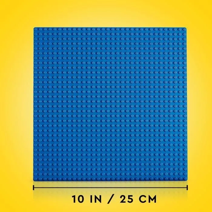 LEGO® 11025 Classic La Plaque De Construction Bleue 32x32, Socle de Base pour Construction, Assemblage et Exposition-2