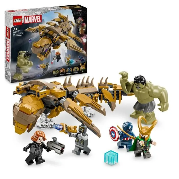 LEGO® Marvel 76290 Les Avengers Contre le Léviathan, Set avec minifigurines de super-héros-0