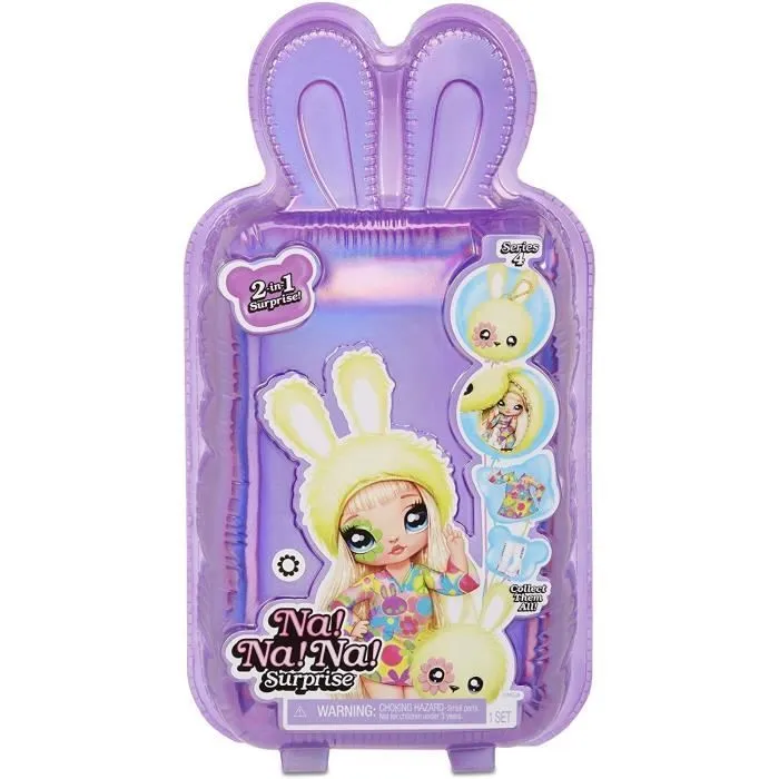 Poupée Surprise Na Na Na Surprise Série 4 - Bebe Groovy (Paix)-3