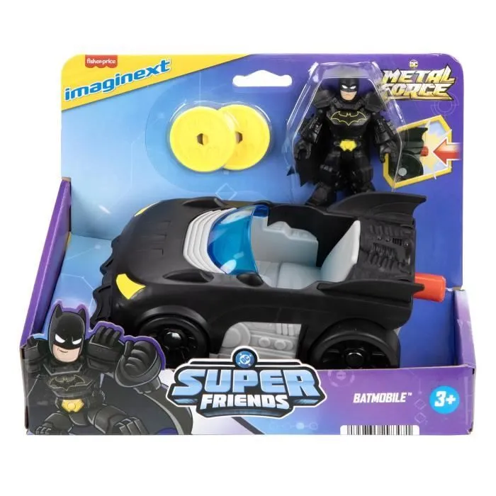 DCSF Deluxe Vehicule Batman - 3ans+ JFJ68 Mattel-0