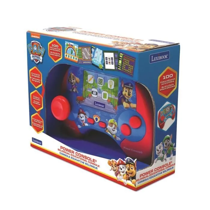 Console éducative bilingue La Pat’ Patrouille avec écran LCD FR-EN-3