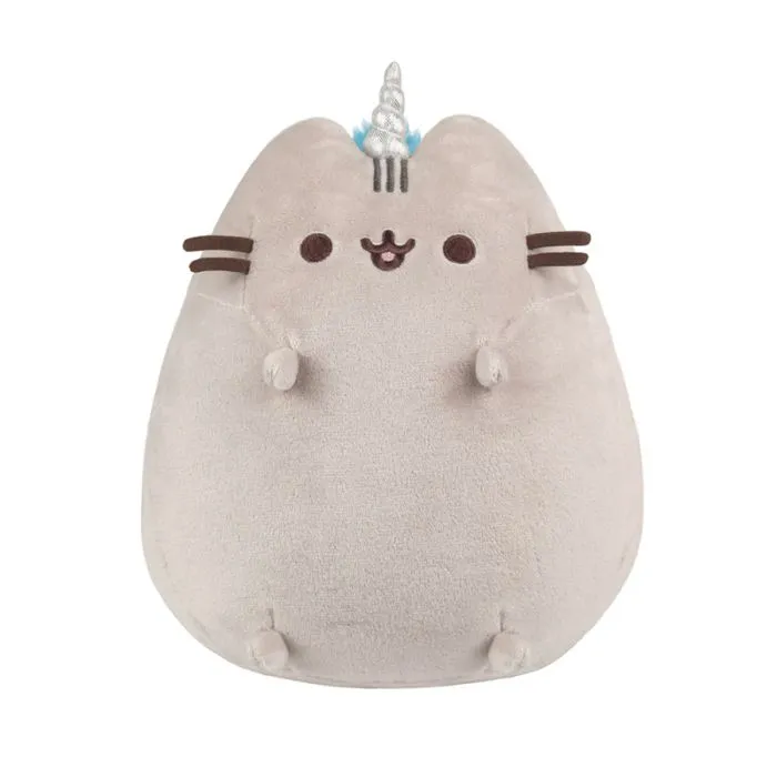 Peluche - Pusheen - Pusheenicorn - 24 cm - Douceur pastel - Licence officielle-0