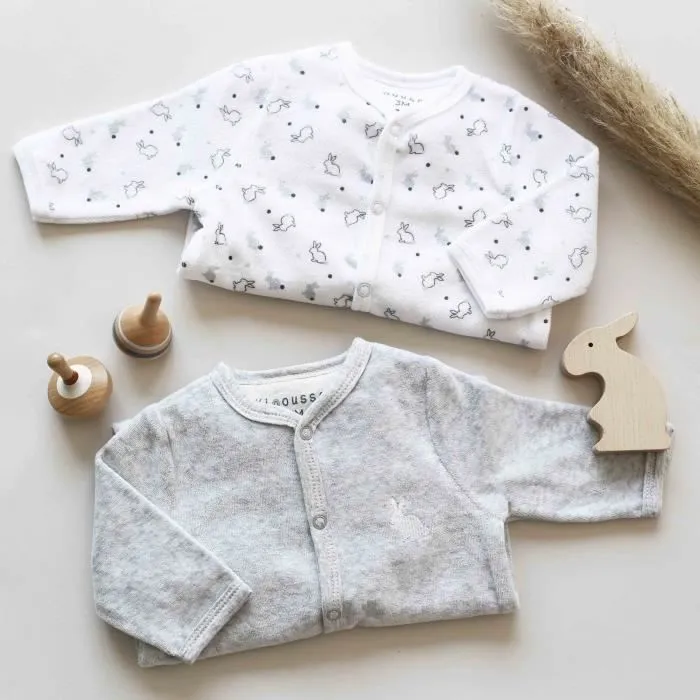 Lot de 2 pyjamas bébé - TROIS KILOS SEPT-1