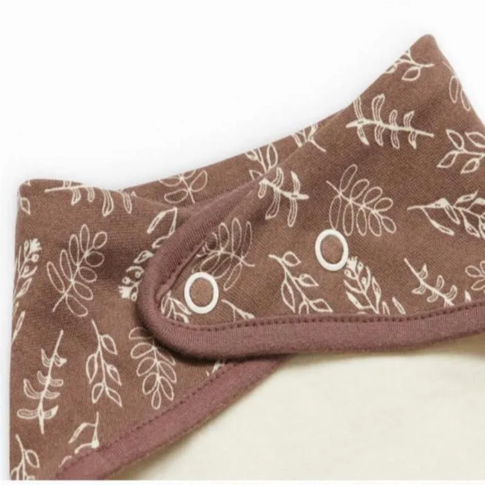 Bavoir Bandana Meadow Chataigne (2pcs)-3