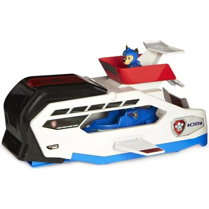 Patrouilleur des mers Aqua Pups - La Pat' Patrouille - PAW PATROL - Lanceur de véhicules - Dès 3 ans-0