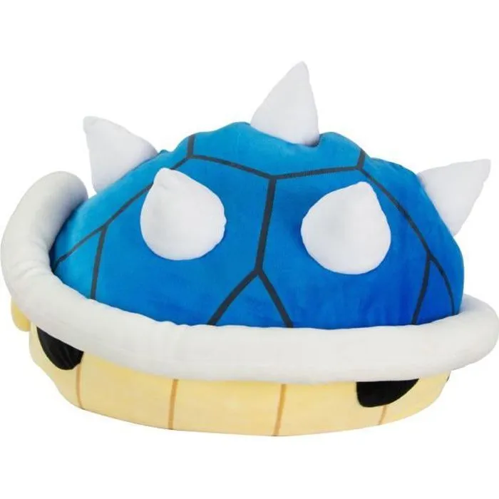 Peluche Club Mocchi Mocchi Carapace Bleue 30 cm - TOMY - Mario Kart-0