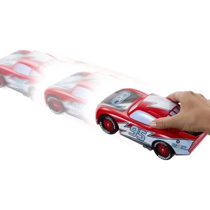 Disney · Pixar Cars-Flash McQueen Course et dérapages-Coffret HXJ34-3