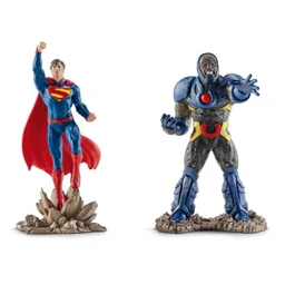 NOUVEAU. Set Pack Superman vs Darkseid. Figurine licence Justice League. Schleich 22509-1