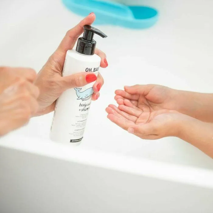 Oh, Baby! Gel Douche & Shampoing Bio Bébé 2 en 1 – 250 ml – Soin Ultra-Doux Sans Savon – Peau et Cheveux Sensibles-4