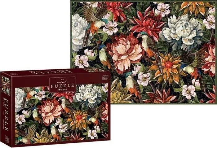 Puzzle Interdruk - PUZ1000SG3 - 1000 Pieces Puzzle for Adults - Secret Garden no. 3-0