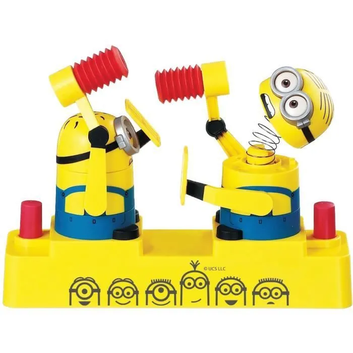 Jeu d'Adresse - EPOCH GAMES - Minions Hammer POP - Tape sur la Tête du Minion, Gagne le Point !-1