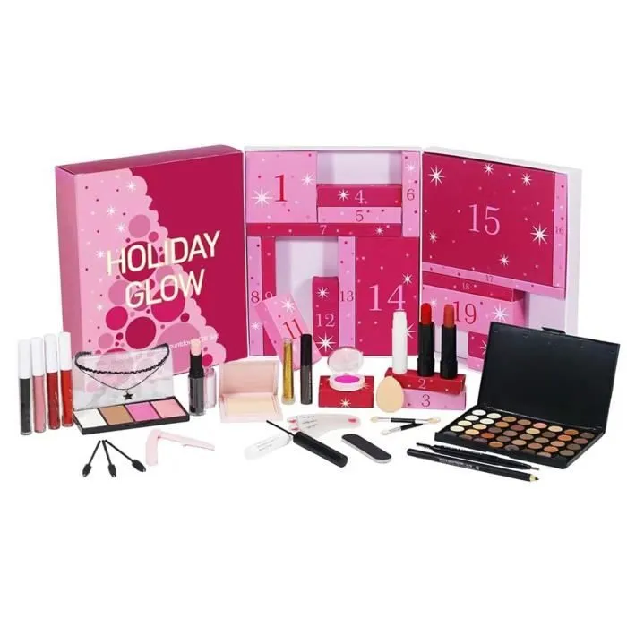 Calendrier De L'Avent Beauté 2024 | Calendrier De L'avent Maquillage De Noël De 24 Jours | Calendrier De Noël Beauté | Kit Cadeau-3