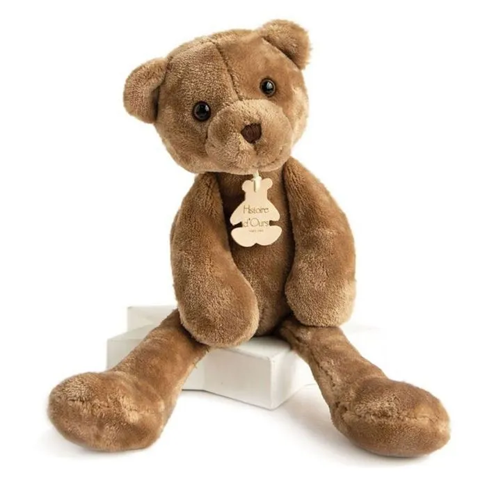 Peluche HISTOIRE D'OURS - HO2146 - SWEETY - Ours en microfibre douce-0