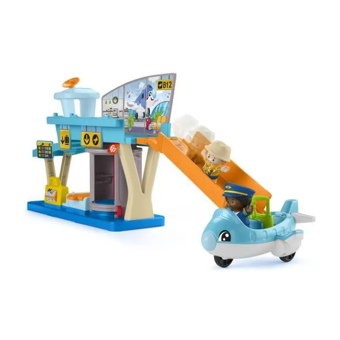 Fisher-Price-Little People-Aventures à l’Aéroport-Coffret HTJ26-7