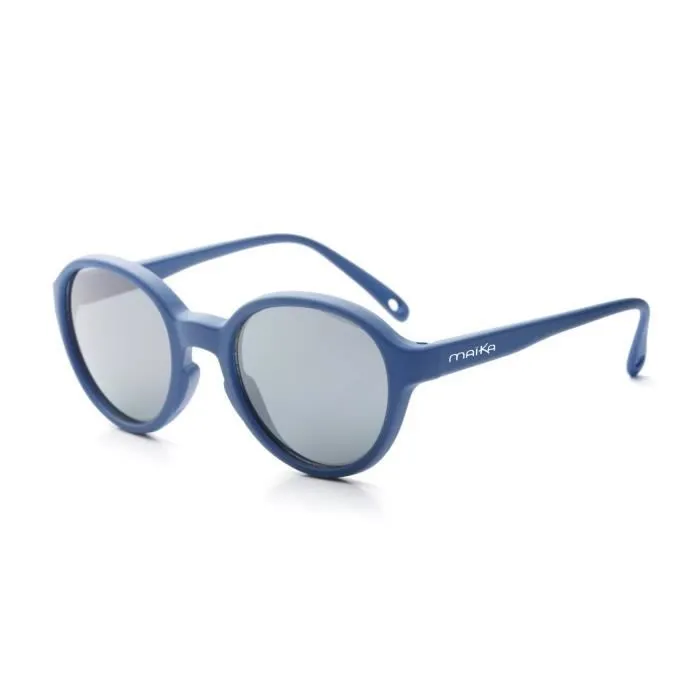 MAÏKA Lunettes de Soleil bébé Nuage Bleu - Bandeau élastique - De 0 à 3 ans-0