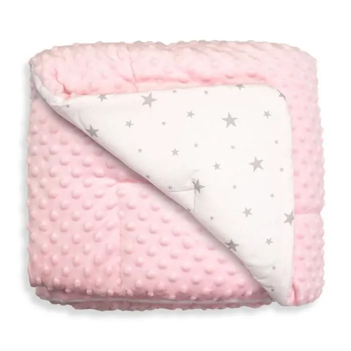 Couverture coton et minky Stella-2