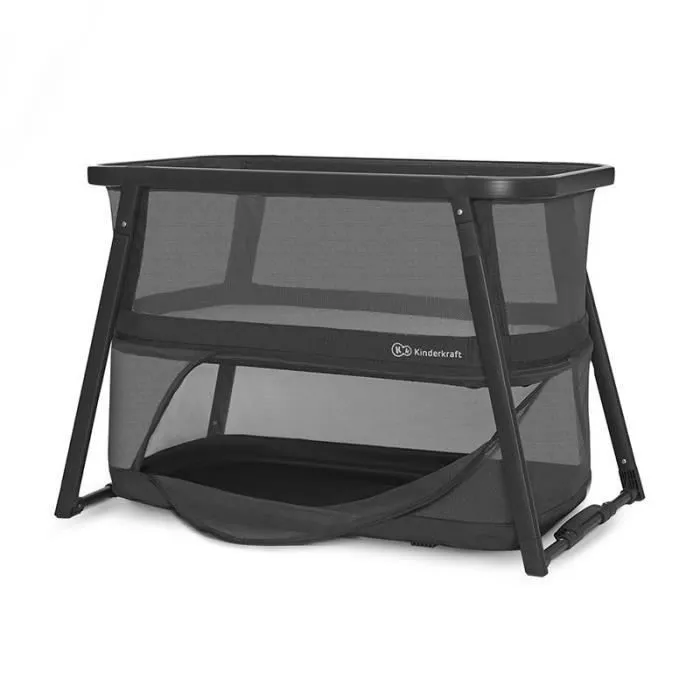 Lit de voyage 2 en 1 Kinderkraft Sofi Plus Black-3