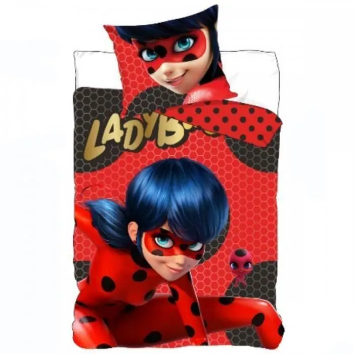 Miraculous - Parure de lit 1 personne Ladybug-0