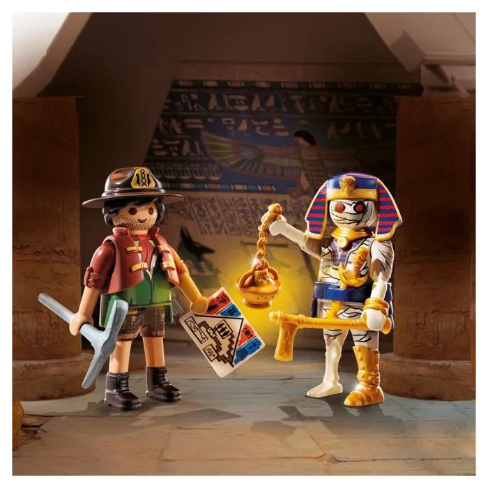 Duo : Chasseur de trésors, momie et accessoires-3