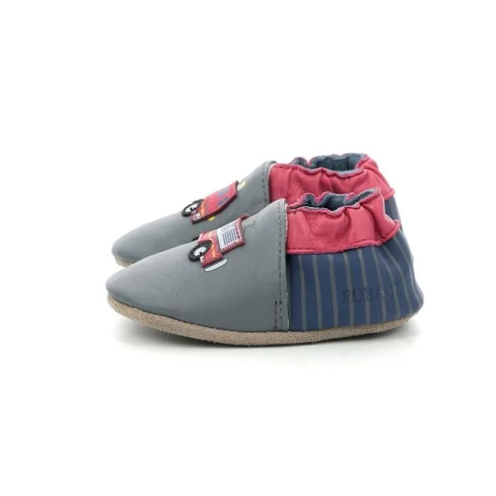 Chaussons - Robeez - Emergency Fire - Cuir - Confort optimal - Pour garçon-3