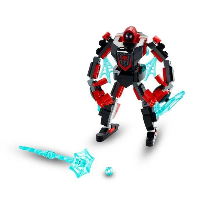 LEGO® Marvel Spider-Man 76171 L’armure robot de Miles Morales, jeu de construction, garçon ou fille 7 ans, figurine super héros-2
