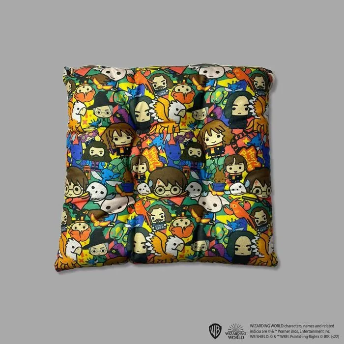 Coussin - WIZARDING WORLD - HARRY POTTER - Chibi 2 - Carré - Intérieur-2