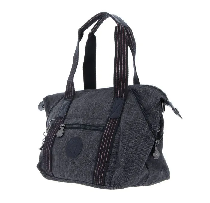 Sac à main - Kipling - Art Mini - Bleu (Active Denim) - 100% polyamide - Bandoulière ajustable-2