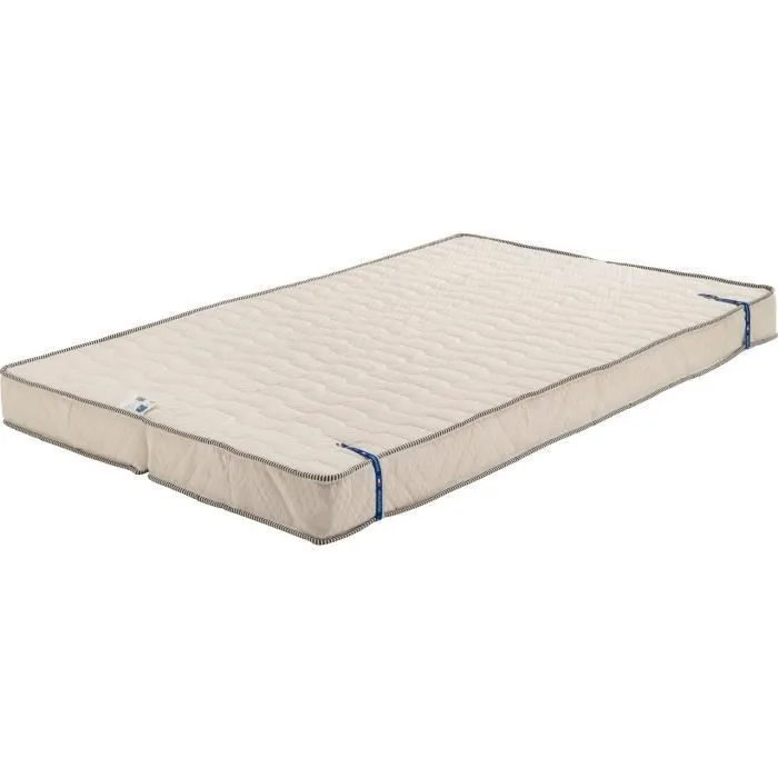 Matelas Ferme pour Tous Clic Clac 130x190 - Dcoupe Assise 65 cm - Hauteur 20 CM -Mousse Poli Lattex Indformable-0