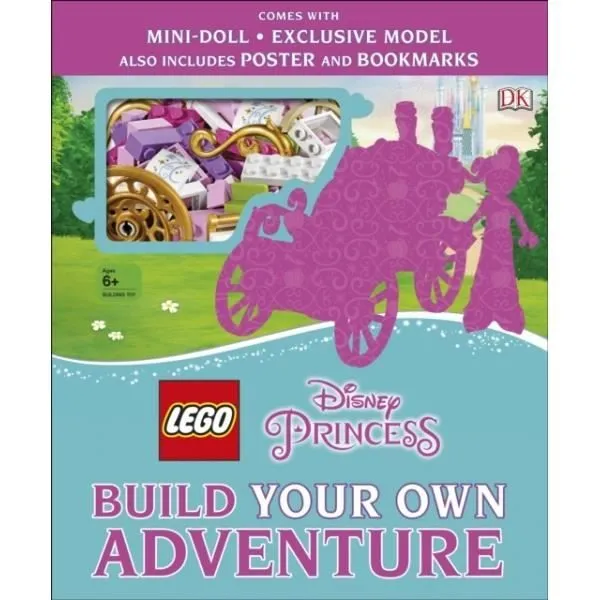 Livre LEGO - Disney Princess - Construis ton Aventure - 50 idées - Pour enfants à partir de 4 ans-0