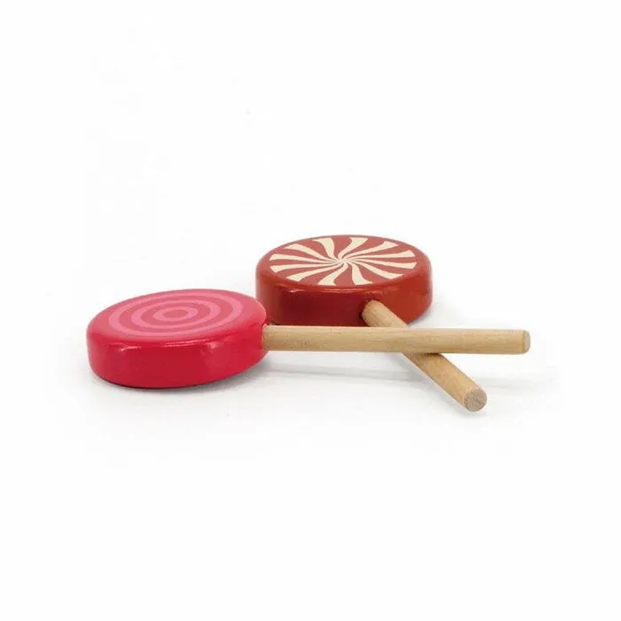 Jouet - VIGA - Lollipop 6pcs Set - 6 sucettes colorées - Écologique - Non toxique-3