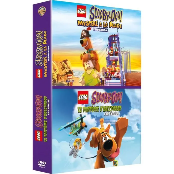 Lego Scooby-Doo : Mystère à la Plage + Le Fantôme d'Hollywood - Coffret DVD-0