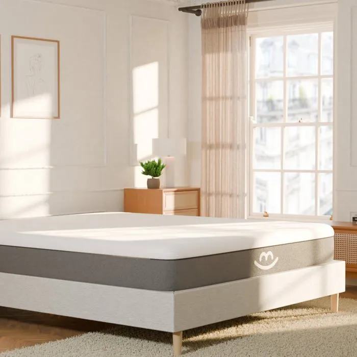 Matelas - GAIA - 140x190 cm - Latex 100% Naturel - Mousse à mémoire de forme - Réversible-3