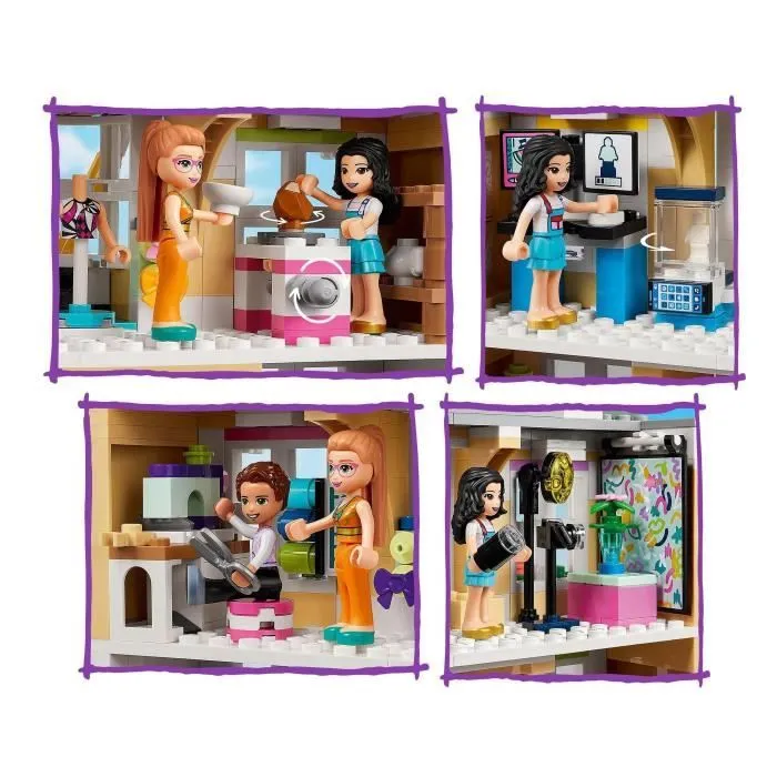 LEGO Friends L’École d’Art d'Emma 41711 - Jouet Éducatif pour Enfants de 8 Ans et Plus-2
