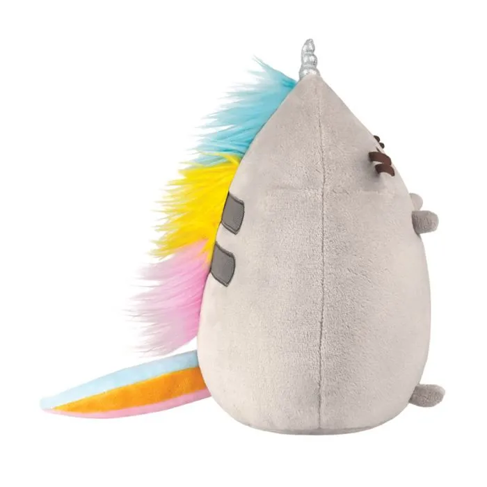 Peluche - Pusheen - Pusheenicorn - 24 cm - Douceur pastel - Licence officielle-2