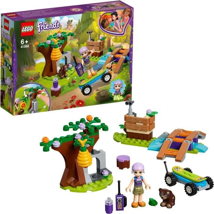 LEGO® Friends 41363 L'aventure dans la forêt de Mia-2