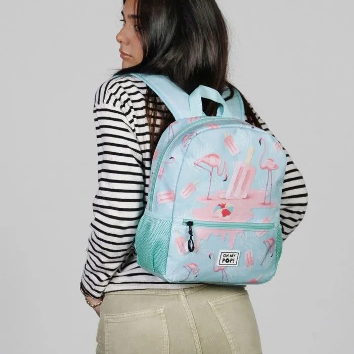 Sac à dos Sweet - Oh My Pop! Ice Flamingo - Turquoise- Taille Unique-3