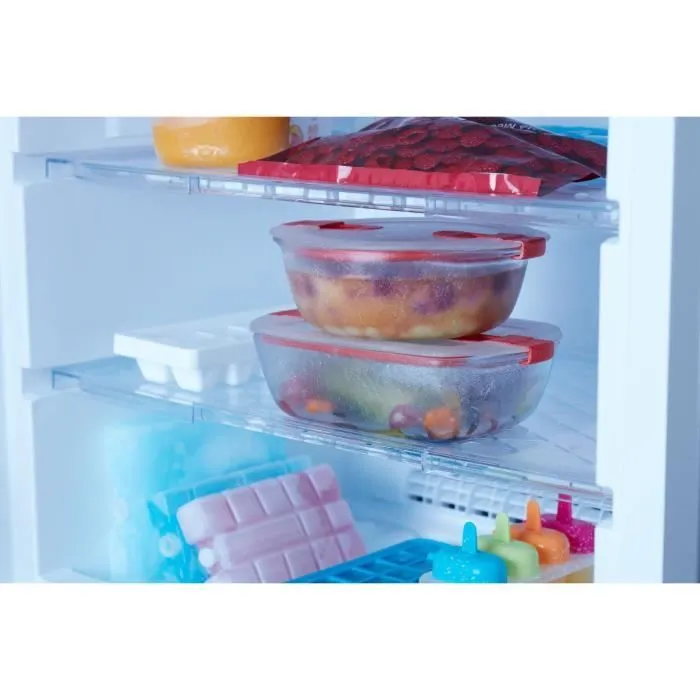 Boîte rectangulaire avec couvercle - PYREX - 1451021 - 20 x 17 cm - 1 L - Cook & Heat - Base en verre borosilicate-4
