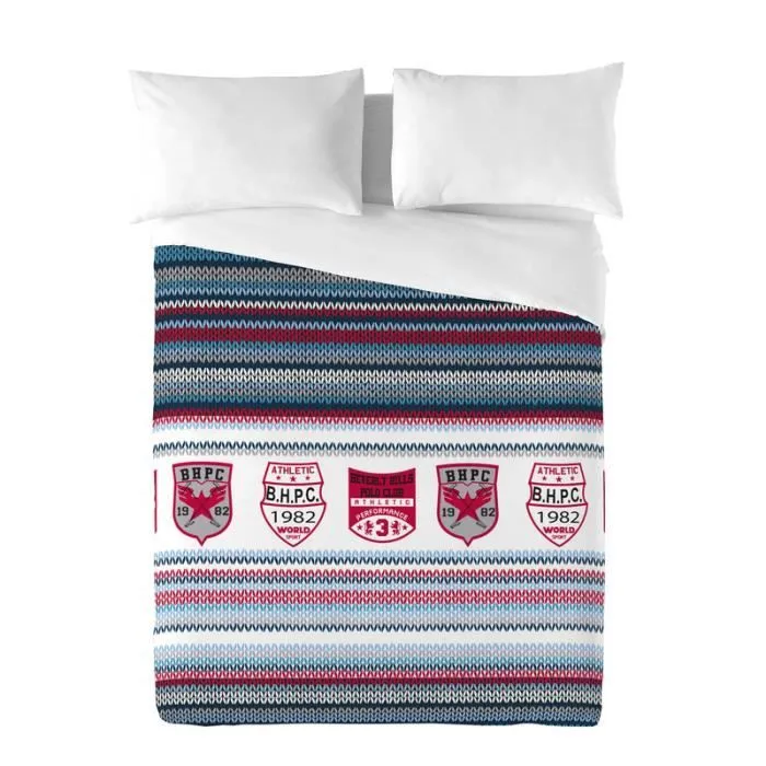 Housse de couette Aspen 240x220 cm - Beverly Hills Polo Club - Ethnique - Ailleurs - Multicolore - Blanc-0