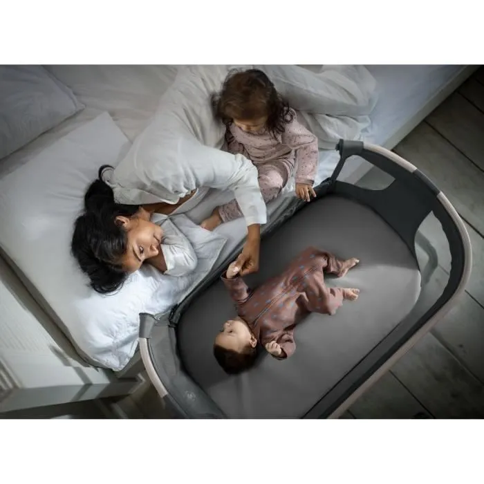 Berceau Cododo Iora Air MAXI COSI - Gris - De la naissance à 6 mois - Avec fonction balancelle-5