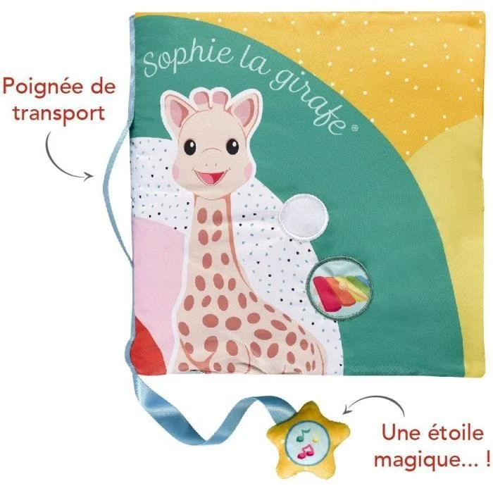 Livre d'éveil interactif VULLI Touch&Play Book Sophie la girafe et ses amis - 8 Pages - Mélodies-5