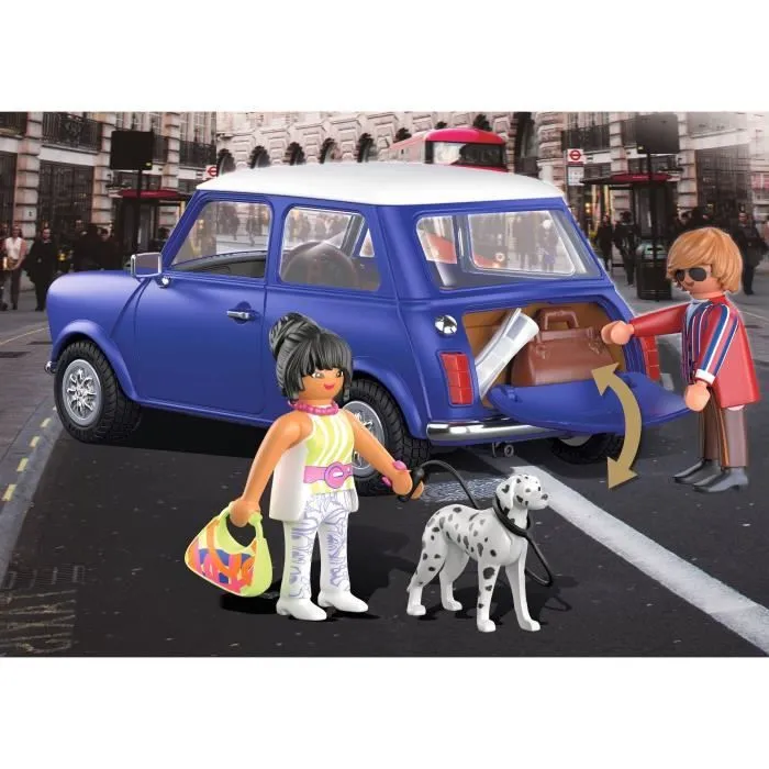 PLAYMOBIL 70921 Mini Cooper, Classic cars, Adulte, Voiture de collection-1