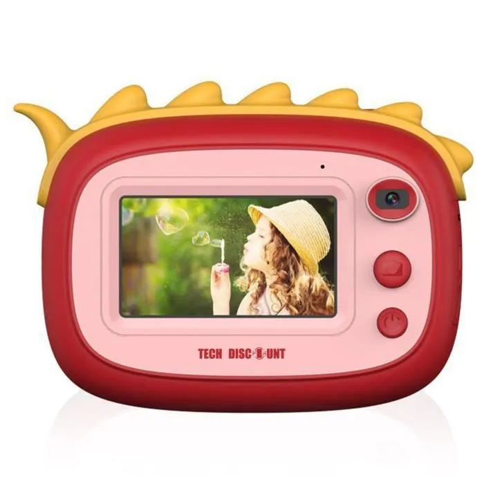 Appareil photo numérique pour enfants - INNOVTEC - Mini dessin animé - 3 pouces - 1080 - ABS-0
