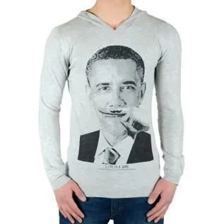 Sweat Little Eleven Paris Mokabama Mixte Garçon   Fille  Gris Chiné - Gris-2