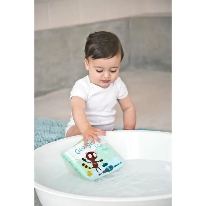 Livre de bain - LILLIPUTIENS - George Blub Blub - Plastique - Bleu - Pour enfants de 12 mois-3
