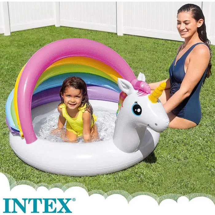 Pataugeoire Gonflable Intex Licorne-4