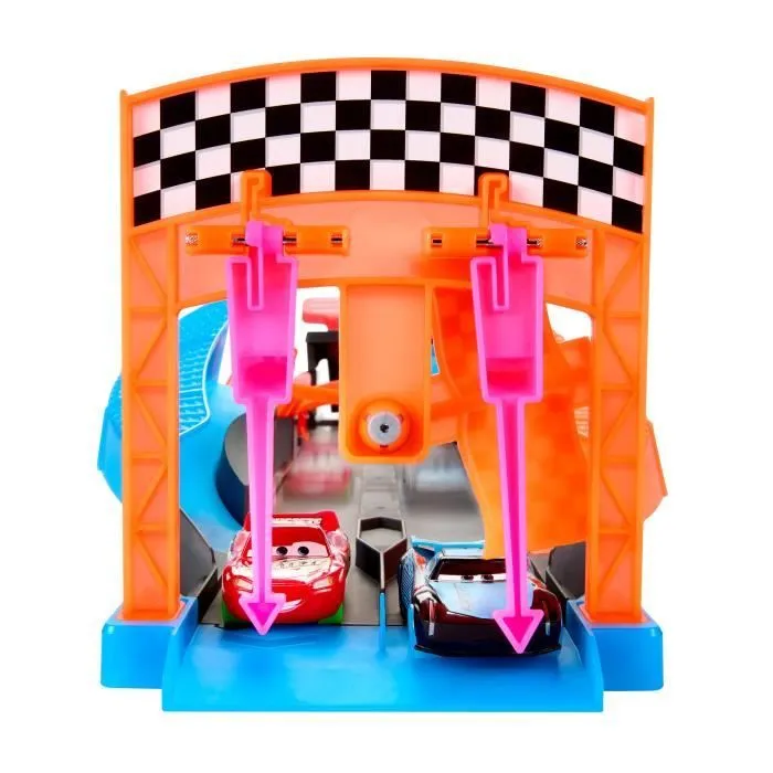 Circuit Glow Racers - Mattel - HPD80 - Jouet de course phosphorescent pour enfant de 4 ans et plus-3