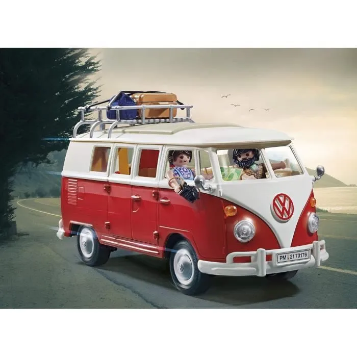 PLAYMOBIL 70176 Volkswagen T1 Combi, Classic cars, Adulte, Voiture de collection-1
