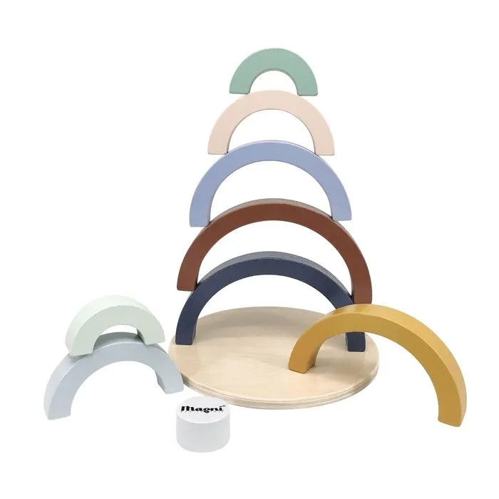 Jouet en bois Puzzle Arc en ciel-2